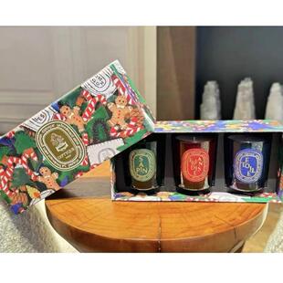 同款香薰蜡烛三件套净含量70g*3浆果玫瑰无花果配礼盒礼袋香氛