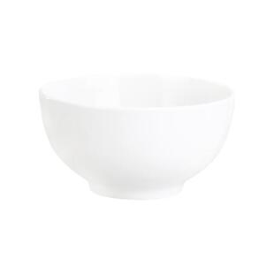 碗10个装釉下彩纯白骨瓷米饭碗家用高脚碗防烫6寸7寸面碗汤碗组合