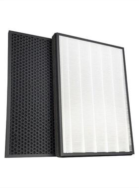 适用罗麦派馨空气净化器过滤网KJFLM0150HEPA活性炭冷触媒滤芯套