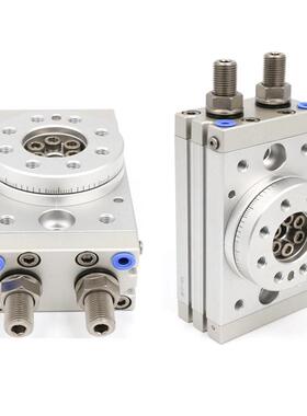 气动回转旋转摆台气缸MSQB/HRQ10A20/30/50/70/100/200A10R缓冲器