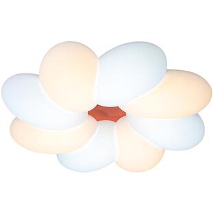 奶油风卧室吸顶灯现代简约主卧房温馨北欧灯具调光温馨卧室灯具