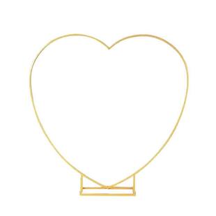 热卖铁艺拱门架婚礼路引气球支架摄影背景派对节日心型拱形门