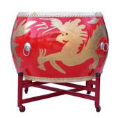 牛皮大鼓威风锣鼓中国高战鼓成人龙鼓打击乐器表演出厂家红堂鼓