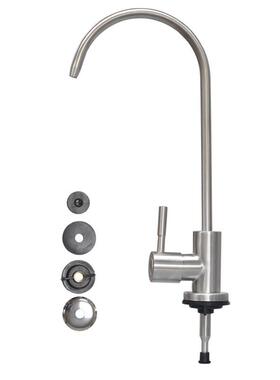 2分304全钢厨房冷热洗菜盆单冷净水器直饮水槽三合一纯净水水龙头