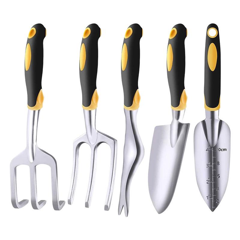 DMS园具林工套装铝合金花园具农适手柄草耙五舒件套铲子