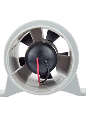 直流风机3/4英寸12V圆形直筒鼓风机排风机游艇房车船舶配件