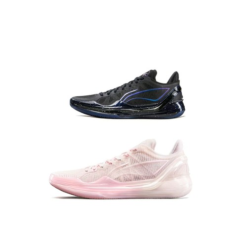 李宁利刃4V2 篮球鞋低帮2024新款男女实战耐磨全能䨻专业运动鞋