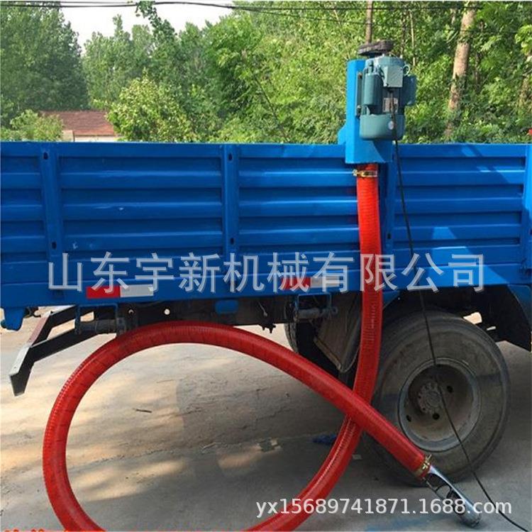 车载式螺旋蛟龙抽粮机电动式软管吸粮机粉末颗粒输送机