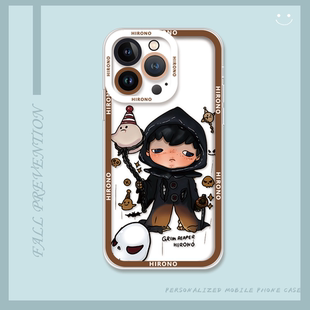 适用iPhone17promax小野收割者动漫苹果14小米17猫眼手机壳13软壳12Pro华为mate70pura70pro新款vivox200女生