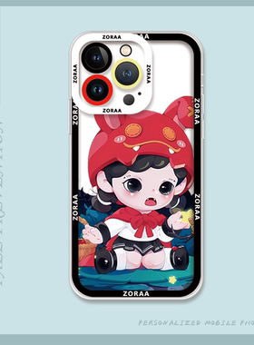 捣蛋鬼zorra卡通硅胶手机壳适用于红米note13proOPPOFindX8荣耀70