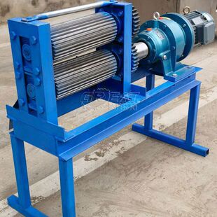 双辊牲畜蹄子去壳机 猪手去壳机 猪脚打蹄甲机 驴蹄子剥壳机