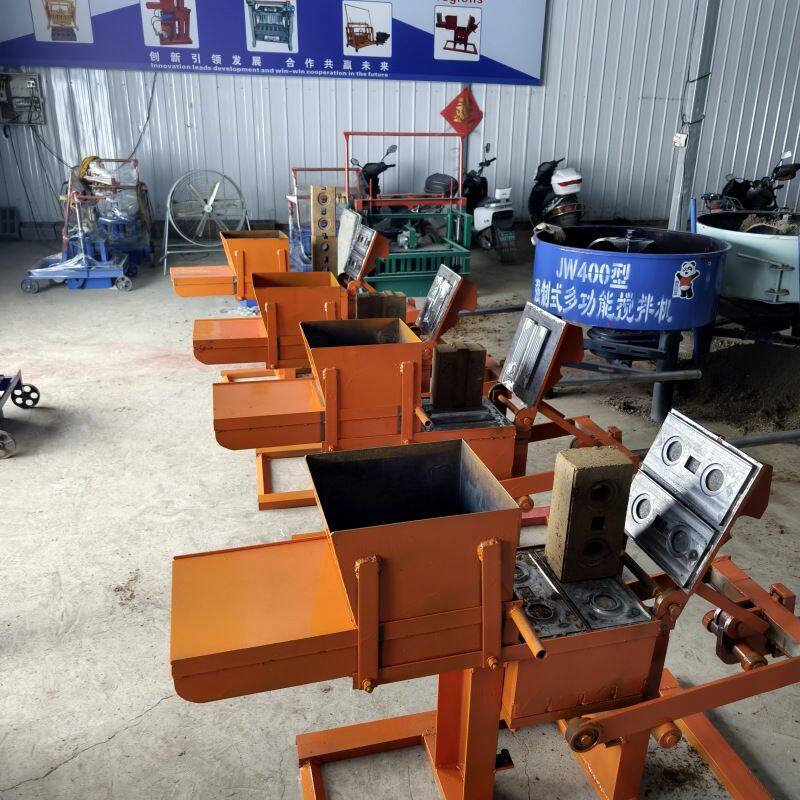 免烧黏土砖机 出口标准经济黏土砖机 炭渣煤渣半自动水泥制砖机