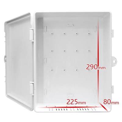 网络设备无线路由WIFI防水箱室内外侧开超大胶盒POE交换机塑料盒