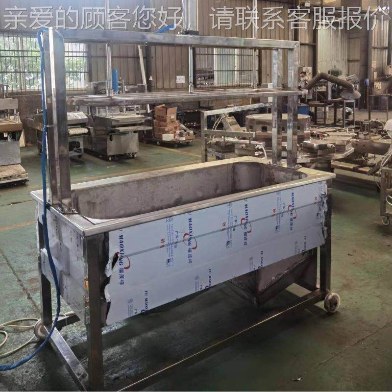 蔬XEM干油炸流水线煎油饼果动子油炸锅油温可控全自薄菜脆炸机