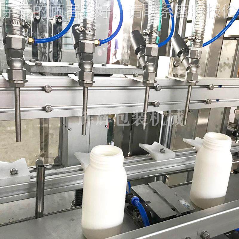 消毒液防腐类灌装机 液机XLZL-4防腐液体灌装 消毒酒精全自动灌装