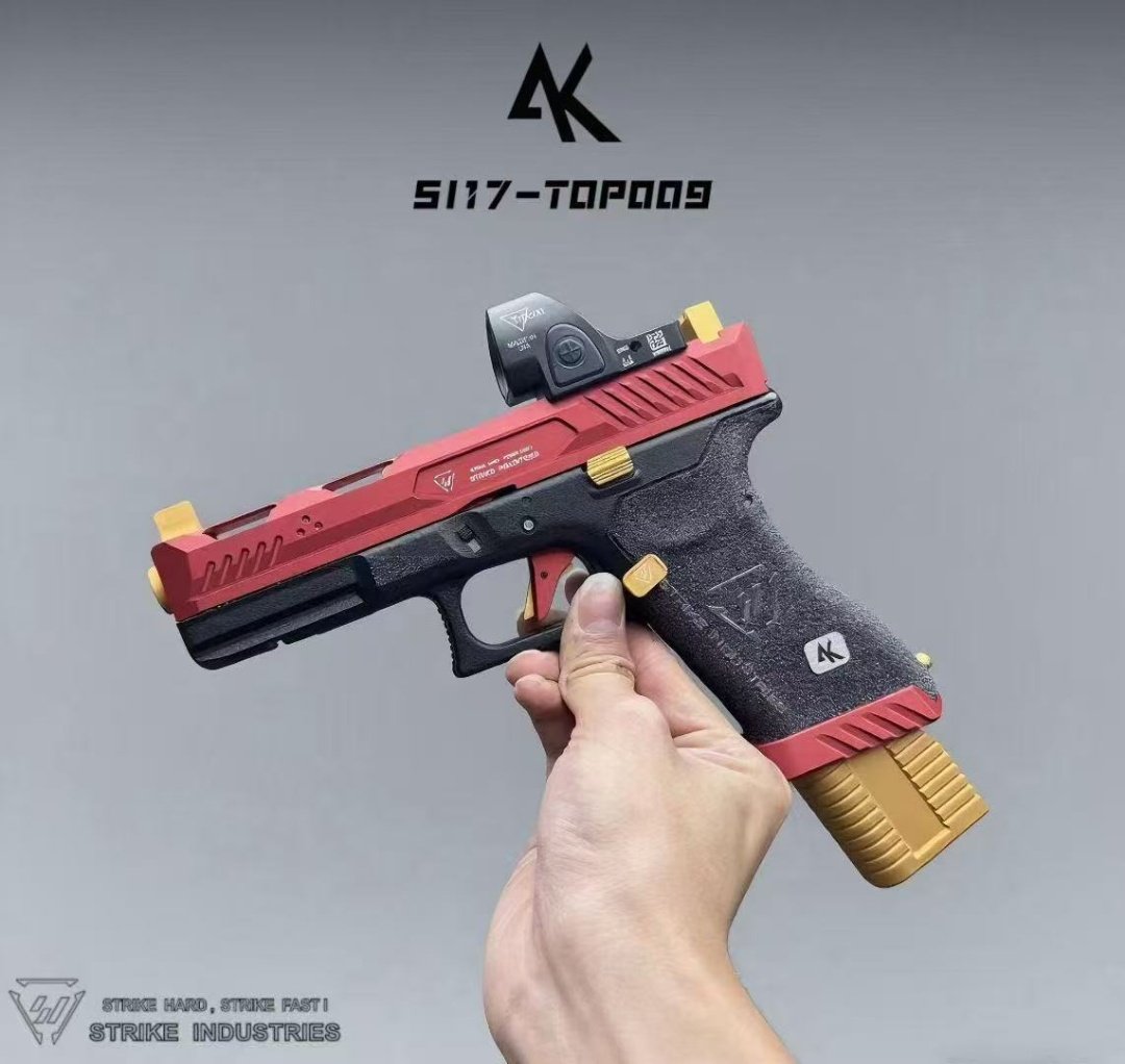 AK制造si17-TOP009/008电动金属玩具影视道具钢34OYG34