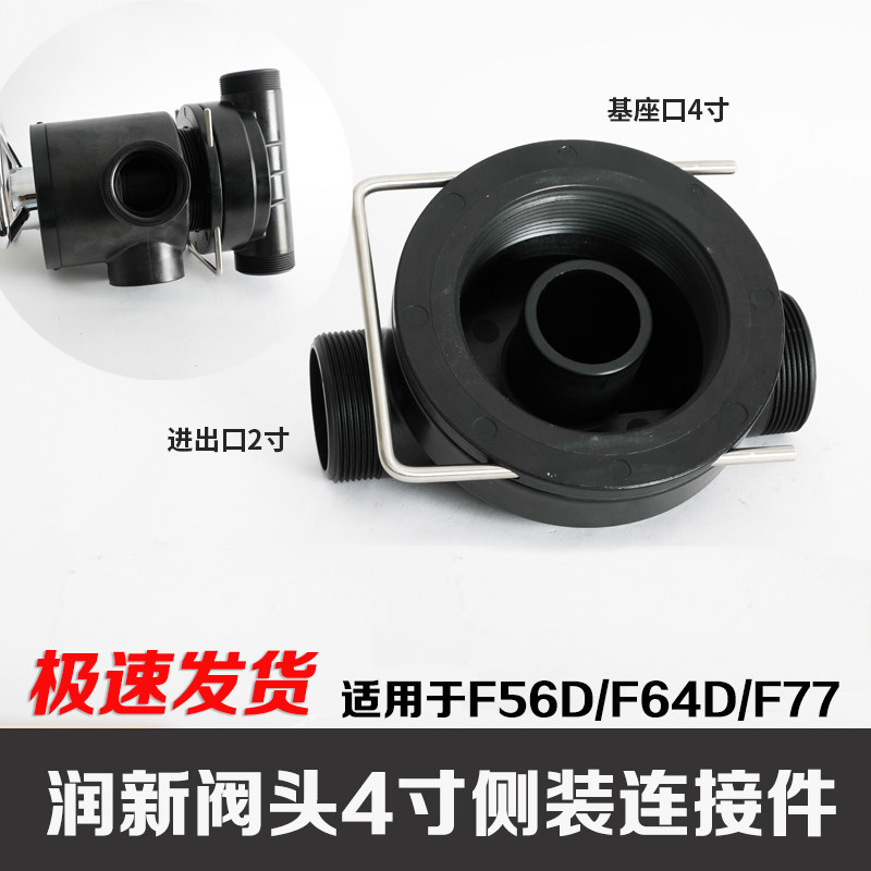 4寸侧装连接件,2寸进出口图片