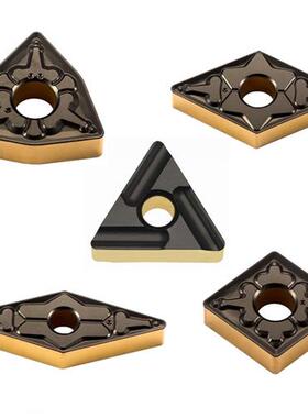 株洲哈德斯T数控刀片桃形WN08三角TN16菱形DN VN16锻打45钢HS8125