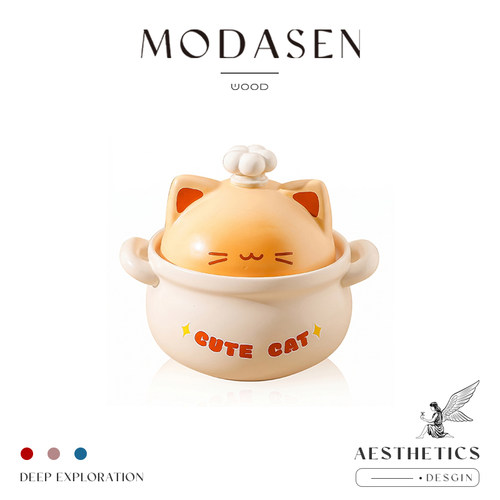 MODASEN猫咪砂锅煲干烧不裂