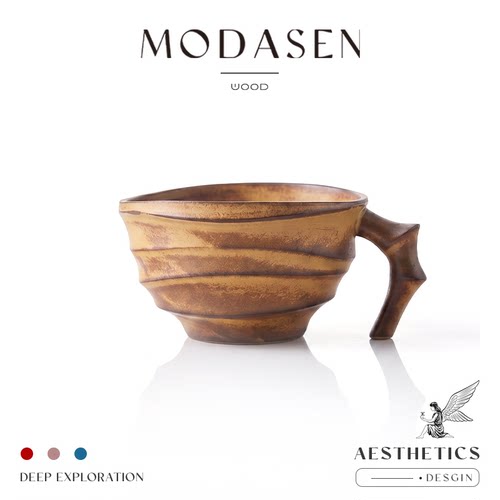 MODASEN窑变陶瓷咖啡杯拉花杯