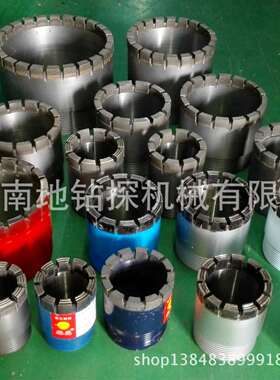 金刚石钻头（热压、孕镶），单管双管取岩芯，价格根据规格询价！