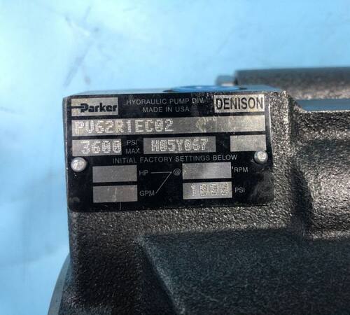 派克Parker柱塞泵PV系列PV62R1EC02 029-83413-0