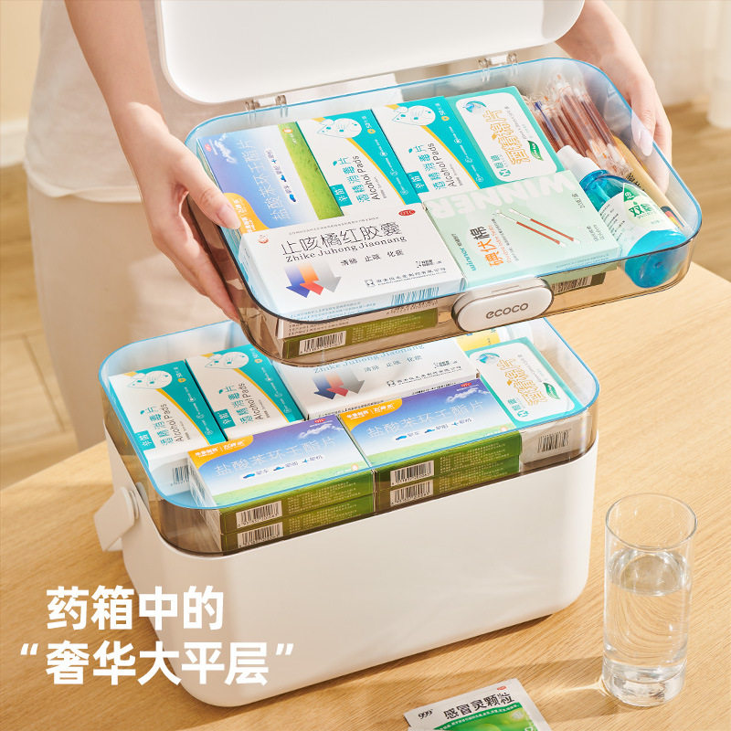 大号家用药箱大容量家庭