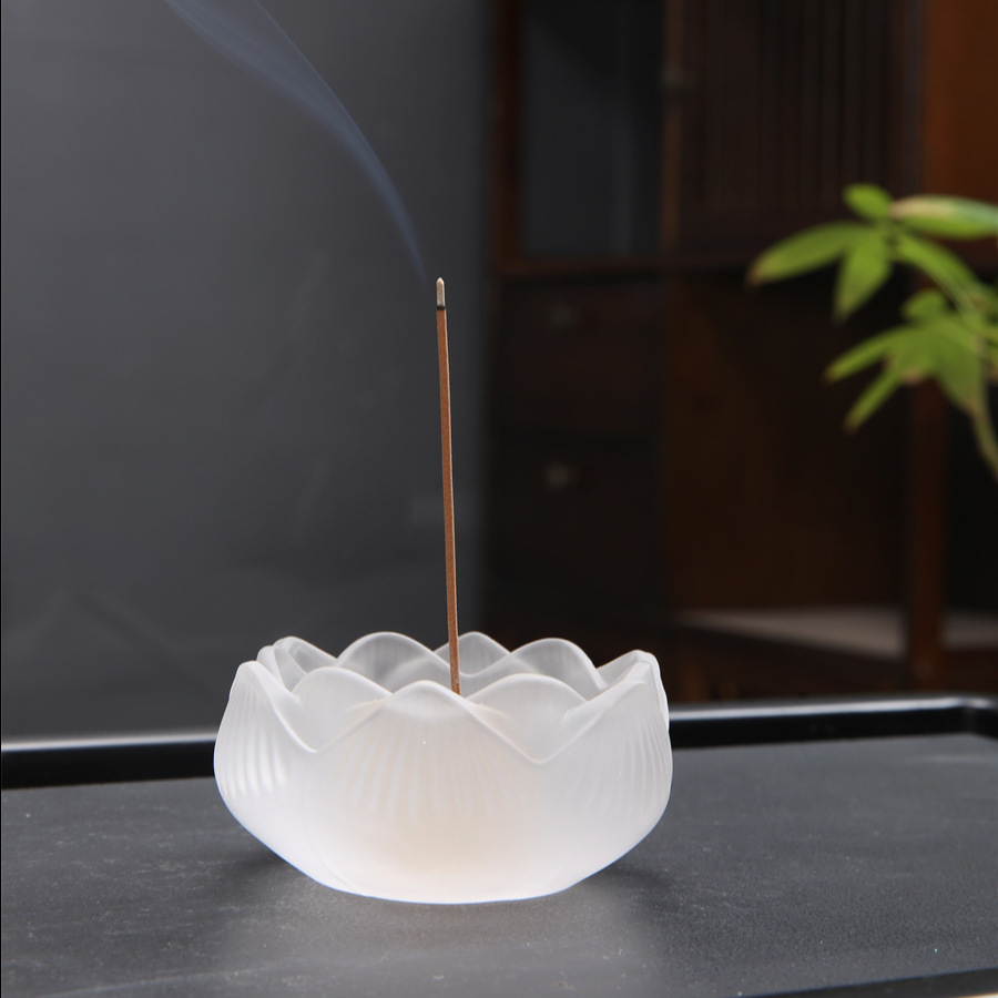 含苞待放琉璃香插家用香薰炉室内香道套装篆香炉盘香炉檀香熏香