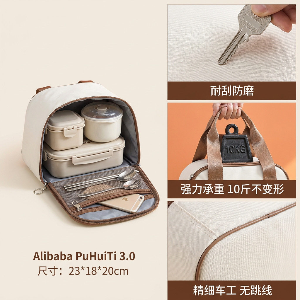 保温袋包便当包带饭包铝