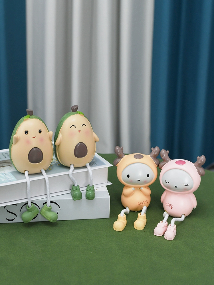 少女桌面家居装饰树脂可爱