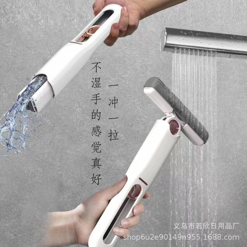 迷你小拖把免手洗桌面手持懒人便胶棉拖把
