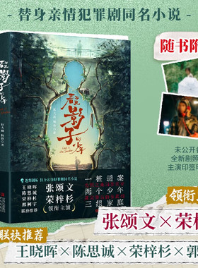现货速发 看不见影子的少年 张颂文主演影视剧同名小说 狂飙 猎冰 刑侦反黑影视剧改小说 荣梓彬新剧未删减原著小说正版