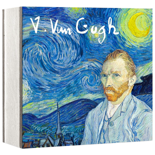 凡高笔记本 印象派大师凡高精装笔记本 精美插图 油画风格小巧精致送礼 优等加厚纸张 学生本子文艺 随身简约小清新 文创笔记本
