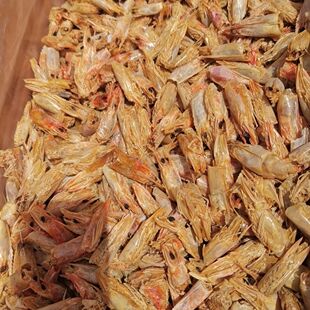 虾壳干虾头壳虾糠海鲜提鲜熬汤煲汤云吞面汤底配料餐饮商用原料