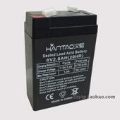 汉韬6V5AH电子称蓄电池4V电子秤电池计重台秤电瓶专用通用1.3A4AH