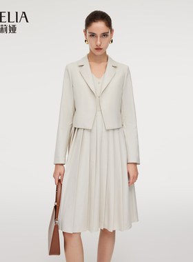 歌莉娅秋季新品通勤两件套装（短西装+背心裙）1E8CAB70A