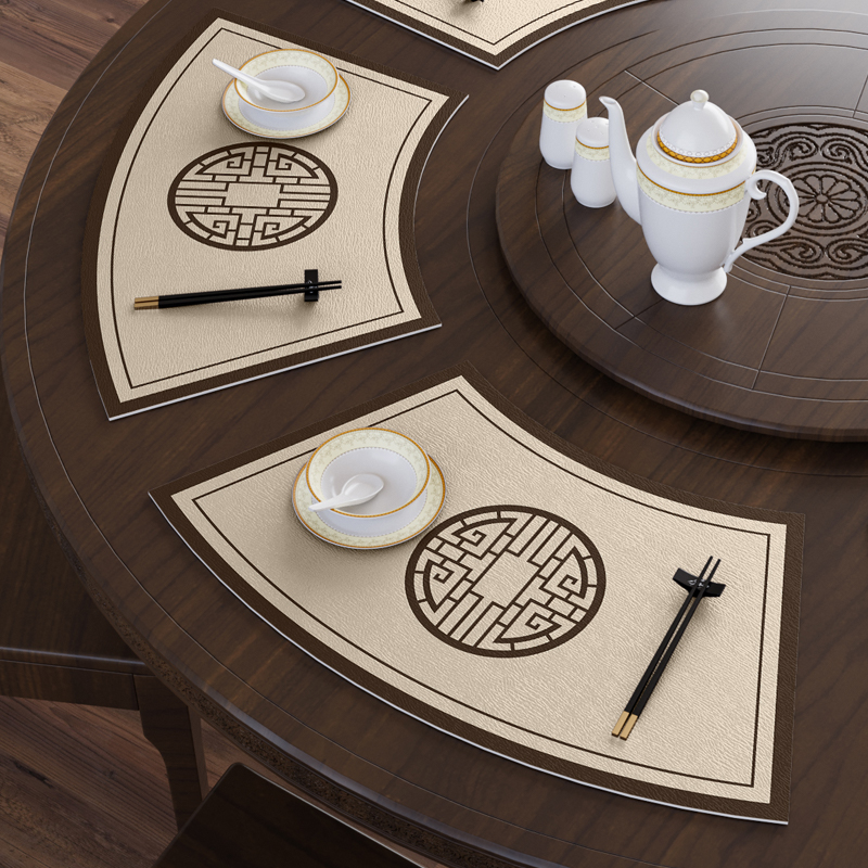 新中式餐垫酒店餐位垫