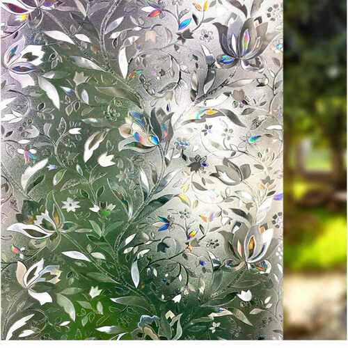 Static adhesive free glass film, bathroom window privacy film, balcony glass insulation film, home glass window sticker