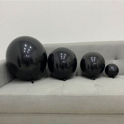 Black balloon 5 inches 10 inches 12 inches 18 inches thick black balloon high-end party decoration photo prop