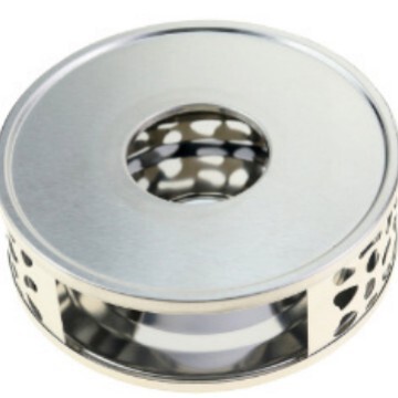 Hollow out heating base stainless steel tea warmer candle heating tea pot glass teapot tea pot heating tea stove