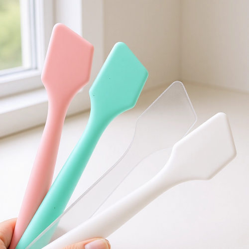 Facial mask subpackage applicator small scraper mixing brush cosmetics cream scoop plastic beauty tools supplies