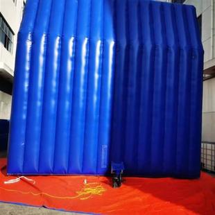 工程用充气隔音墙施工安全防护墙防扰民设施充气板牛津布6 6米