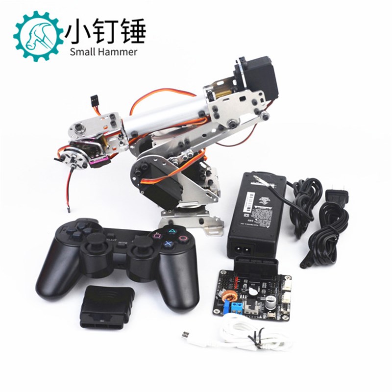 遥控机械手臂 6自由度机械手 abb工业机器人模型 六轴机器人 2