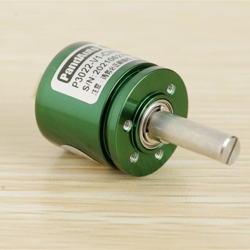 无触点角度传感器0-5V输出霍尔原理P3022-V1-CW360无死角测量