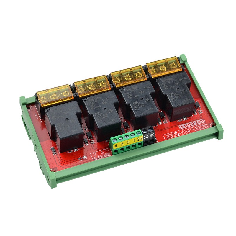 光耦隔离继电器模组30A大电流松川继电器TTL3.3V5V12V24V信号控制