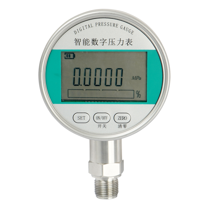 精密电子数字压力表数显表智能电接点耐震真空Q不锈钢高精度测水
