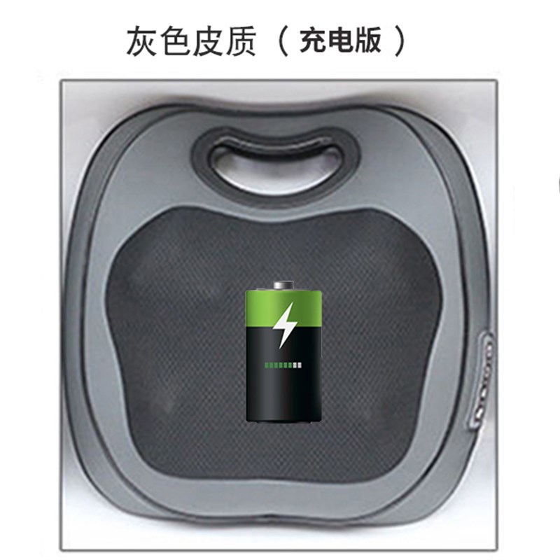 嘉航多功能颈肩按摩枕背部腰部颈椎按摩神器揉捶一体车家两用靠垫