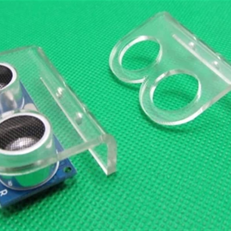 支架 超声波传感器支架 固定件 智能小车配套 高度可调