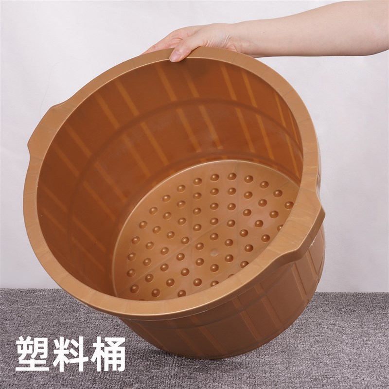 耐摔泡脚盆加厚加深牛筋足浴桶洗脚盆洗脚桶家用按摩足疗店用养生