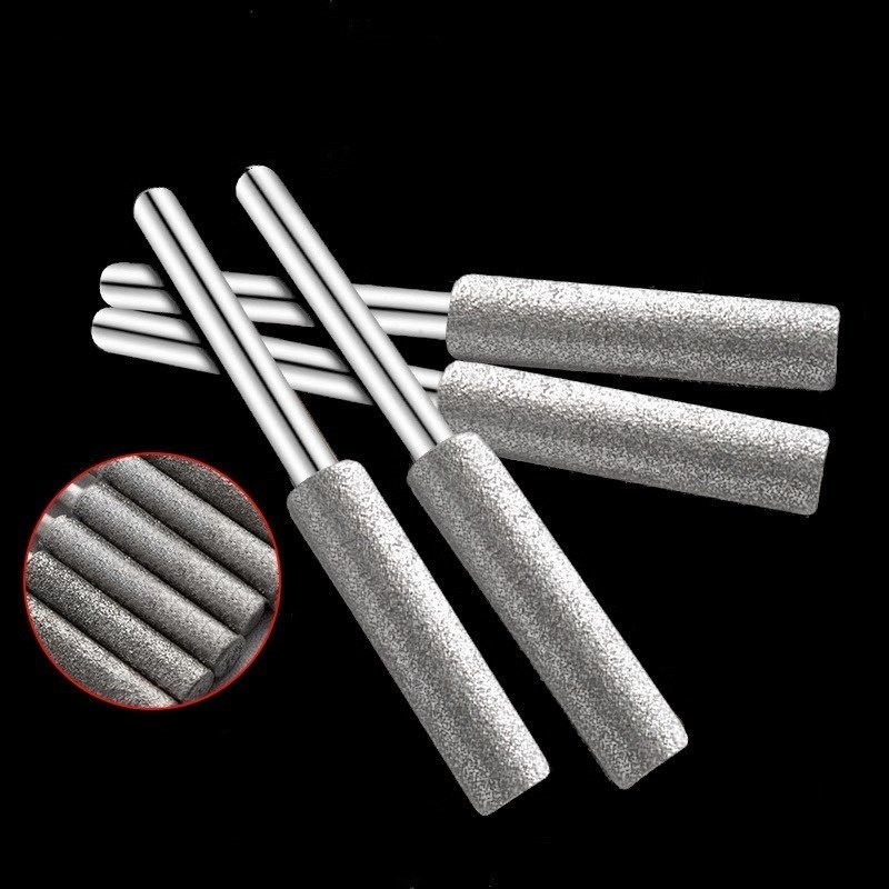 油锯电动锉刀电锯链条打磨器电钻工具油锯磨链器磨头专用小型锯子图片